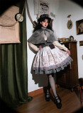Miss Point -Hunting Notes- Vintage Punk Lolita Cape