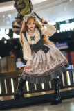 Miss Point -Hunting Notes- Punk Halloween Lolita PU Vest