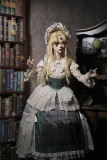 Liliana Cabinet of Curiosities- Elegant Gothic Lolita Corset Salopettes