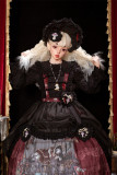 Liliana Cabinet of Curiosities- Vintage Gothic Lolita Blouse with Detachable Sleeves