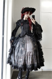 Liliana Cabinet of Curiosities- Halloween Gothic Lolita Skirt
