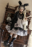 Fantastical Creature - Sweet Gothic Lolita OP Dress and Headband