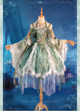 Bramble Rose -Quexian Bridge- Gorgeous Classic Tea Party Princess Lolita JSK Full Set