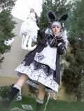 Fantastical Creature - Sweet Gothic Lolita OP Dress and Headband