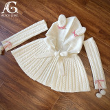 Alice Girl -Bear Doll Wall- Sweet Classic Lolita Cape and Arm Sleeves