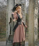 Mr.Yi- Ouji Steam Punk lolita Vest with Detachable Tail