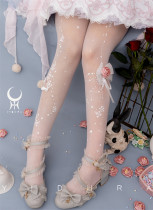 Yidhra -Starfall Rose- Gorgeous Lolita Tights