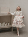 Zhijinyuan -Rose Preamble- Elegant Classic Lolita OP Dress