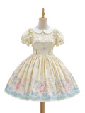 Rabbit Bear Gift Box- Sweet Classic Lolita OP Dress and Accessories