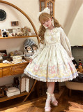 Rabbit Bear Gift Box- Sweet Classic Lolita OP Dress and Accessories