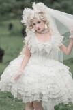 Praise to The Eternal Star- Gorgeous Elegant Tea Party Princess Wedding Lolita JSK