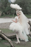 Praise to The Eternal Star- Gorgeous Elegant Tea Party Princess Wedding Lolita JSK