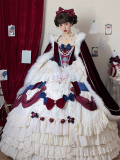 Magic Mirror Snow White- Gorgeous Elegant Sweet Tea Party Princess Wedding Lolita Cape and Accessories