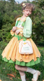 Sleepy Duck- Sweet Casual Lolita Salopettes Full Set and Overalls Full Set