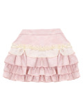 Cute Kawaii Harajuku Pink Skirt and Arm Sleeves