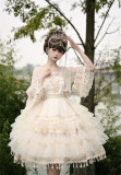 Young girl- Elegant Tea Party Princess Lolita Bolero, Topwear and Skirt Set