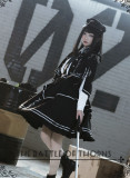 The Battle of Thorns- Gothic Ouji Military Lolita Dress Full Set