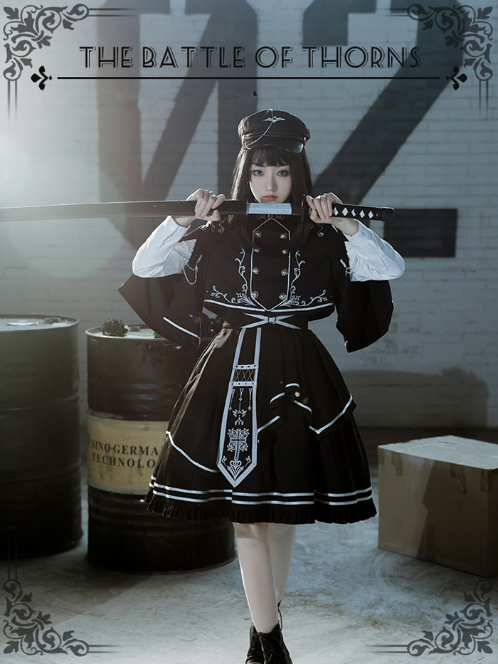 Military hotsell lolita dress