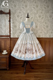Alice Girl -Vintage Doll Family- Embroidery Classic Lolita OP Dress