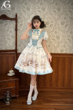Alice Girl -Vintage Doll Family- Embroidery Classic Lolita OP Dress