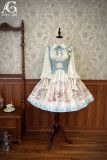 Alice Girl -Vintage Doll Family- Embroidery Classic Lolita Corset JSK
