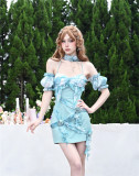 Sweet Kawaii Harajuku Cute Halter Dress and Choker
