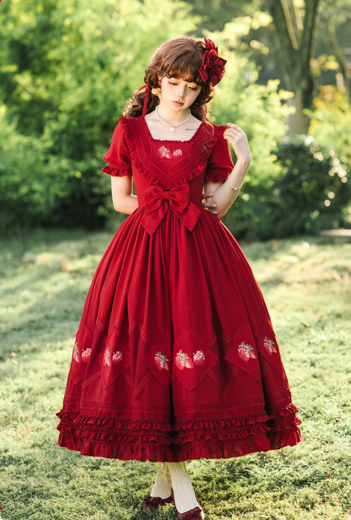 Plus size gothic lolita cheap dress