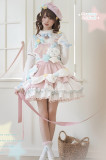 Mewroco -Lucky Star- Casual Sweet Lolita Skirt Full Set