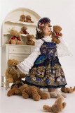 NnStar -Bears Fantasy- Vintage Classic Lolita JSK