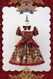 NnStar -Bears Fantasy- Vintage Classic Lolita OP Dress