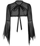 Blood X Fire- Gothic See Through Sexy Lace Lolita Bolero