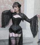 Blood X Fire- Lace Sexy Long Sleeves Gothic Lolita Bolero