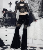 Blood X Fire- Gothic See Through Sexy Grenadine Flare Sleeve Lolita Bolero