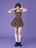 Cute Kawaii Harajuku Y2K Sweet Puff Sleeves Dress