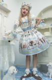 Girl Dream -Alice Rabbit- Sweet Classic Lolita JSK and Salopettes