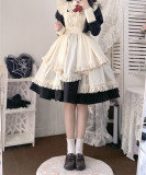 Xiaosenlin -Forest Clerk- Classic Lolita OP Dress Full Set