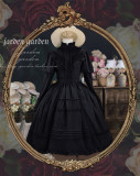 Tiny Garden -Black Forest Garden- Elegant Vintage Classic Lolita OP Dress