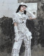 Asylum-  Alt Street Punk Y2K Grunge High Collar Topwear