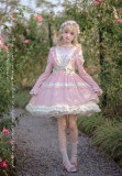 Orchid in The Empty Valley- Elegant Classic Lolita OP Dress and Headband