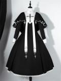 Xiongdoujiang- Gothic Lolita OP Dress and Cape