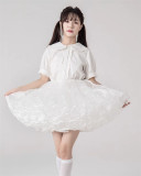 Boneless Soft Gauze 40cm Length 28cm Puffy level Lolita Petticoat