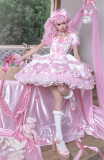 Showa Cross Lover- Sweet Lolita OP Dress and Accessories