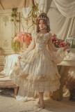 Miss Point -Morning Hymn- Gorgeous Tea Party Rococo Lolita OP Dress Full Set