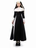 LetterfromGod -Confessions- Halloween Gothic Lolita OP Dress, Cape and Nun Headwear
