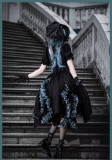 Deep and Deep- Gothic Lolita OP Dress Full Set