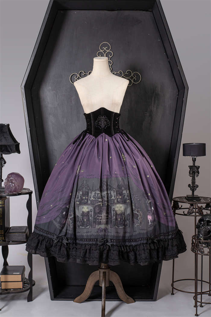 US$ 58.99 - Barbara Manor Night- Embroidery Fishbone Gothic