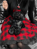 Hell Bear- Y2k Gothic Lolita Crossbody Shoulder Bear Bag