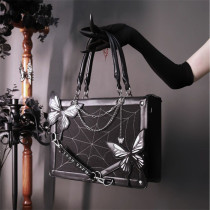 Y2K Butterfly Spider Web Gothic Lolita Bag(Handbag, Shoulder Bag and Crossbody Bag Available)