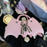 Y2K Spider Web Gothic Lolita Bag(Handbag, Shoulder Bag and Crossbody Bag Available)