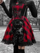 Hell Bear- Y2k Gothic Lolita Crossbody Shoulder Bear Bag